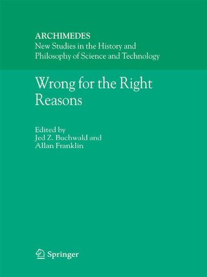 cover image of Wrong for the Right Reasons